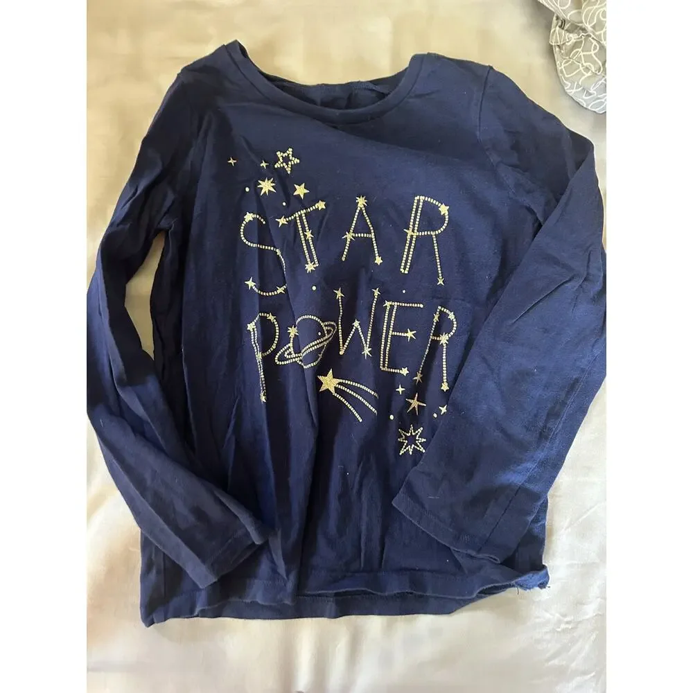 Carter's Navy Blue Star Gazer Shirt size 8